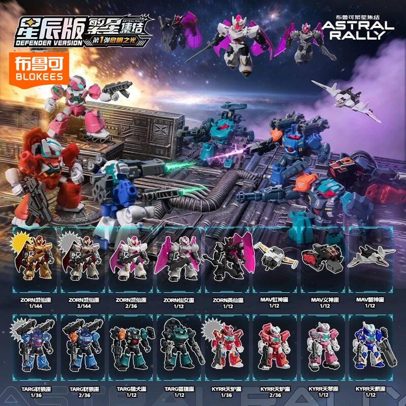Model Kit Mecha - บล็อกกี้ส์ แอสตรัล แรลลี่ ดีเฟนเดอร์ เวอร์ชั่น ฉบับที่