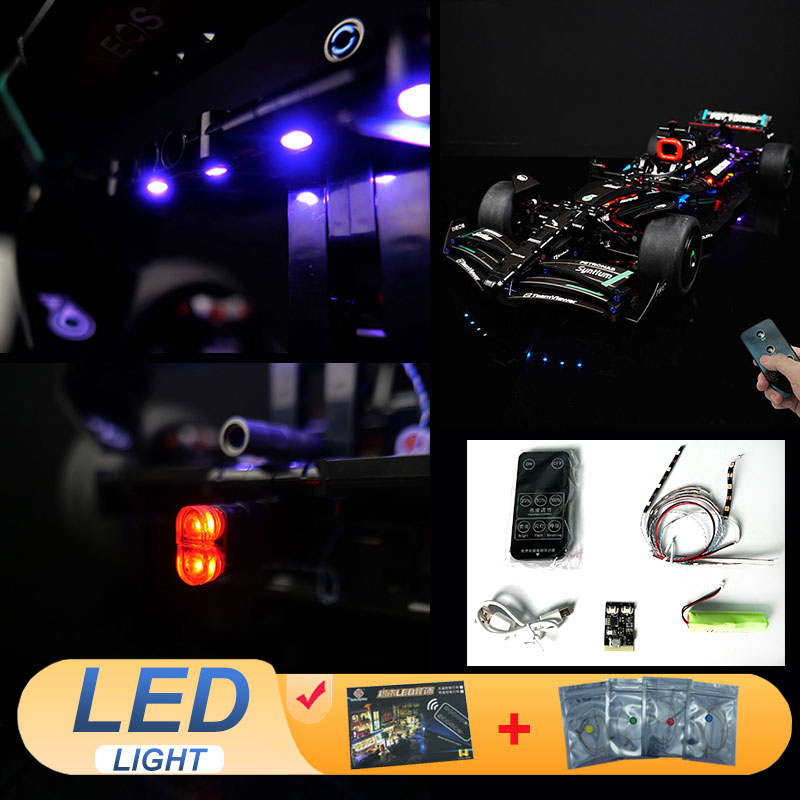 Model Kit F1 - ชุดไฟ LED สําหรับ LEGO 42171 การวิเคราะห์