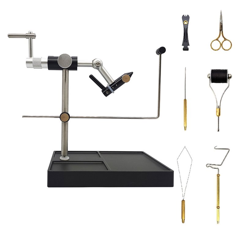 Model Kit Vise - 【พิเศษ】อุปกรณ์ร้อยสายเบ็ดแบบหมุนได้สำหรับนักตกปลาผู้เชี่ยวชาญ คุณภาพระดับพรีเมียม ดีไซน์แบบหมุนได้สำหรับรุ่นคลาร์กฟอร์ก