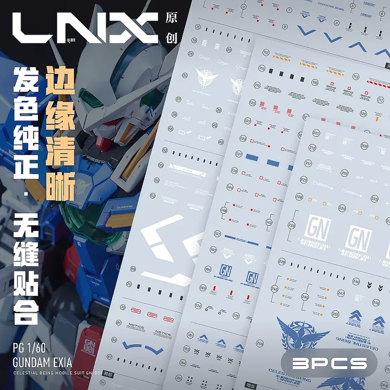 Model Kit Pg - LNX ของแท้ ชุดโมเดล PG Exia ขนาด