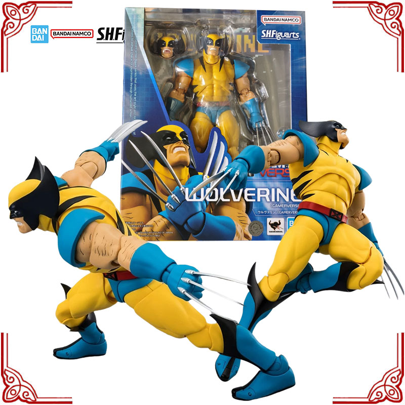 Model Kit Wolverine - สินค้าพร้อมส่ง โมเดลคิทแท้จาก Bandai Marvel SHF Wolverine