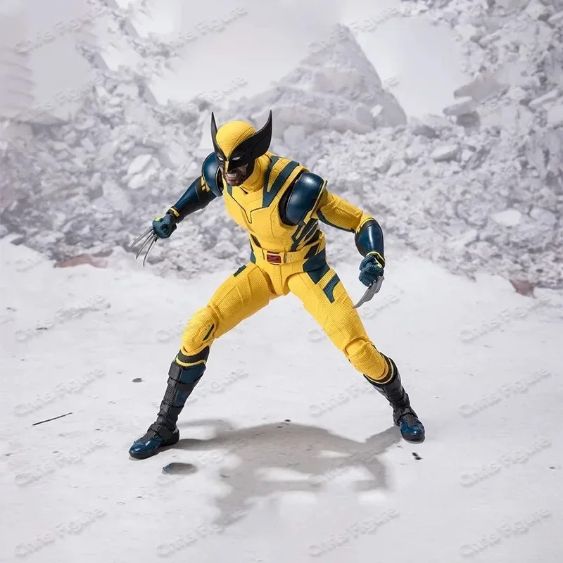 Model Kit Wolverine - กล่องเดิม Bandai SHF In shock MARVEL