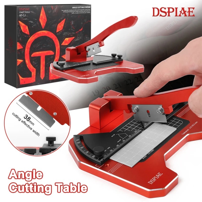 Model Kit Tools - DSPIAE AT-CJ ชุดเครื่องมือตัดแบบมุมคงที่ ชุดเครื่องมือช่าง งานละเอียด อลูมิเนียมอัลลอยด์