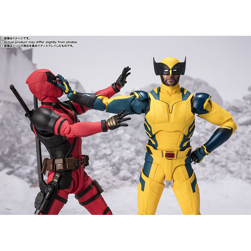 Model Kit Wolverine - มีสินค้าพร้อมส่ง กล่องแท้จาก Bandai โมเดลแอคชั่นฟิกเกอร์อนิเมะ S.H.Figuarts Deadpool