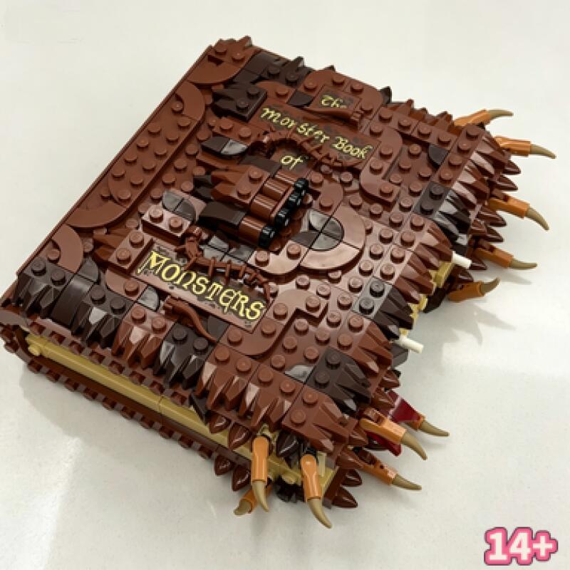 Model Kit Harry Potter - ชุดตัวต่อหนังสือสัตว์ประหลาด Chomping Monster เหมาะสำหรับเป็นของขวัญคริสต์มาส