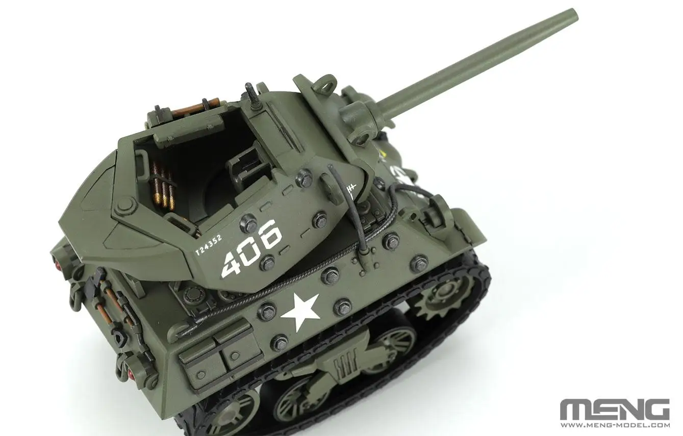 รุ่น MENG WWT U.S. ชุดประกอบโม - Model Kit Wolverine บทวิจารณ์และราคา