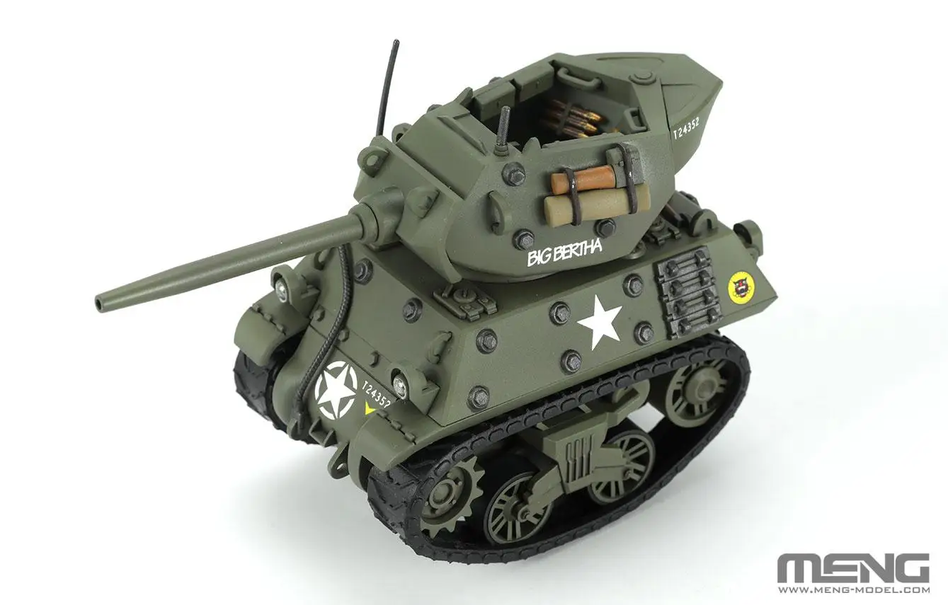 รุ่น MENG WWT U.S. ชุดประกอบโม - Model Kit Wolverine บทวิจารณ์และราคา