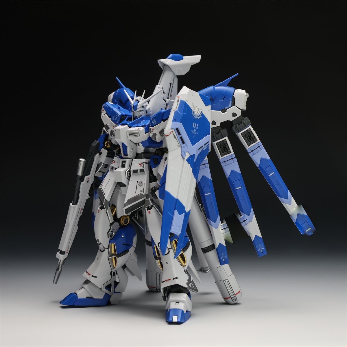 ชุดประกอบโมเดลกันดั้ม Hi-v ขนา - Model Kit Mecha บทวิจารณ์และราคา