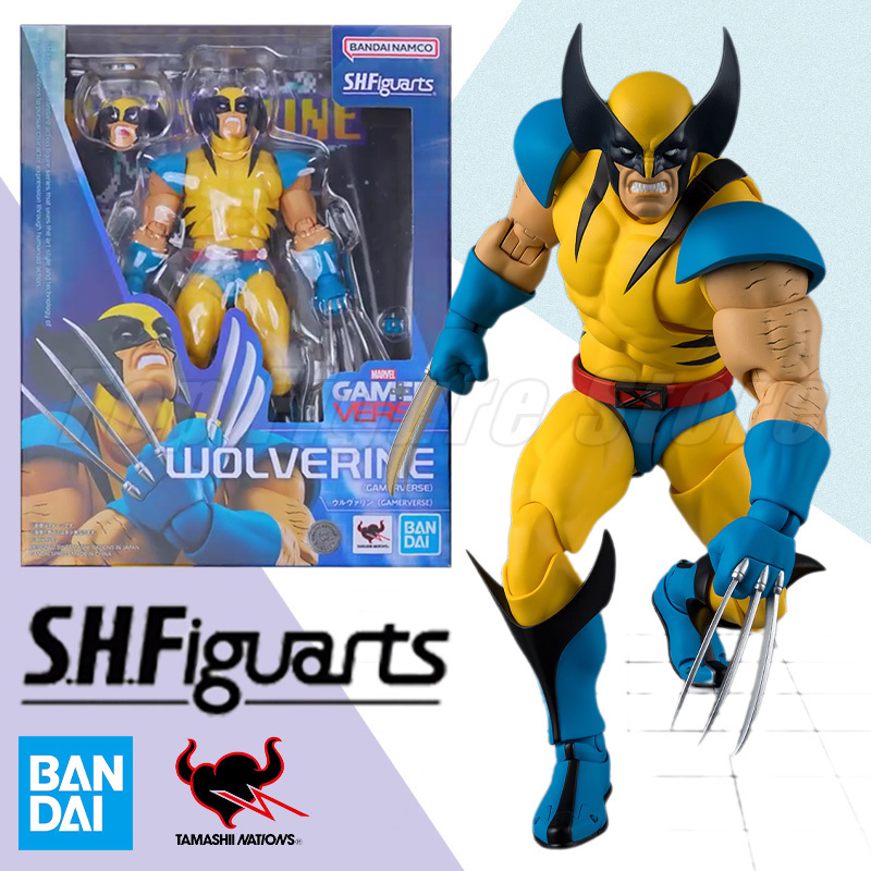 In Shock Original Bandai SHF X - Model Kit Wolverine บทวิจารณ์และราคา