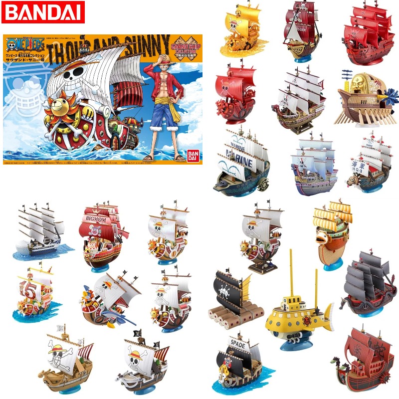 【มีสินค้าในสต็อก】BANDAI ของแท้ - Model Kit One Piece Ship บทวิจารณ์และราคา