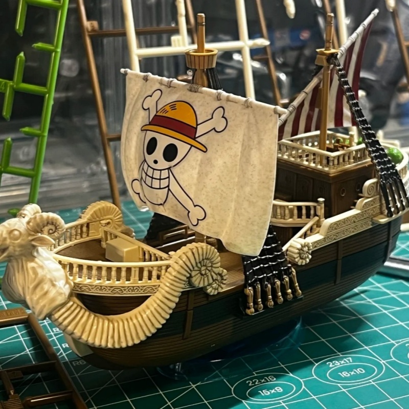 ของเล่นแบนได โมเดลเรือโกอิ้งแม - Model Kit One Piece Going Merry บทวิจารณ์และราคา