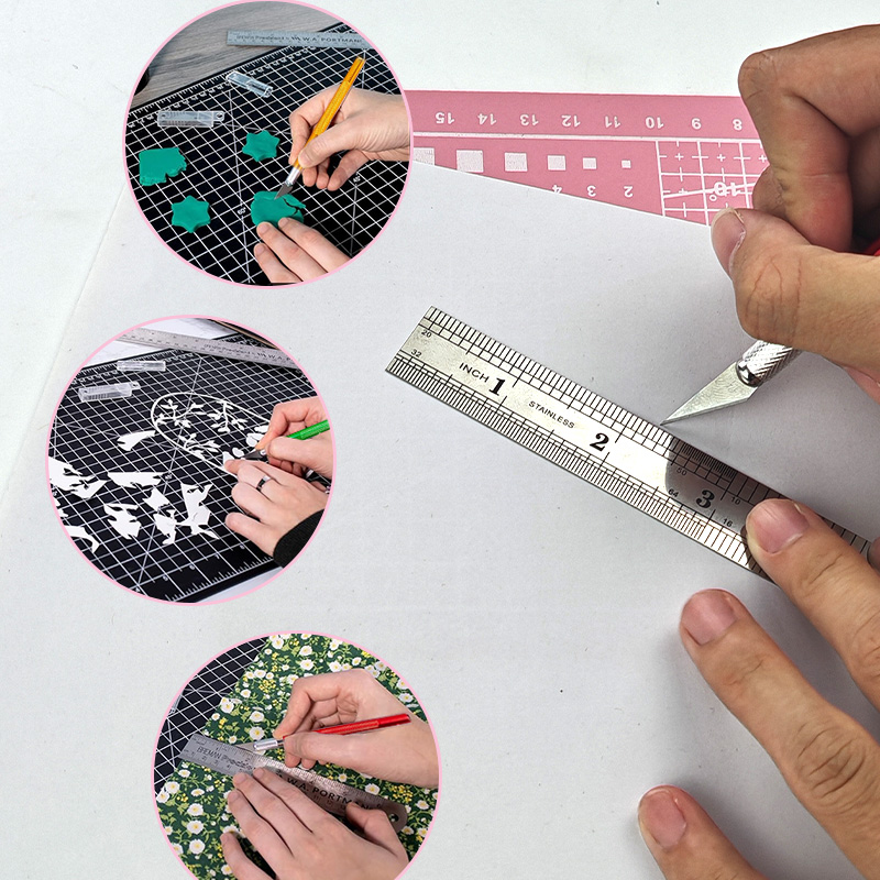ชุดแผ่นรองตัด PVC ขนาด A4, อุป - Model Kit Cutter บทวิจารณ์และราคา