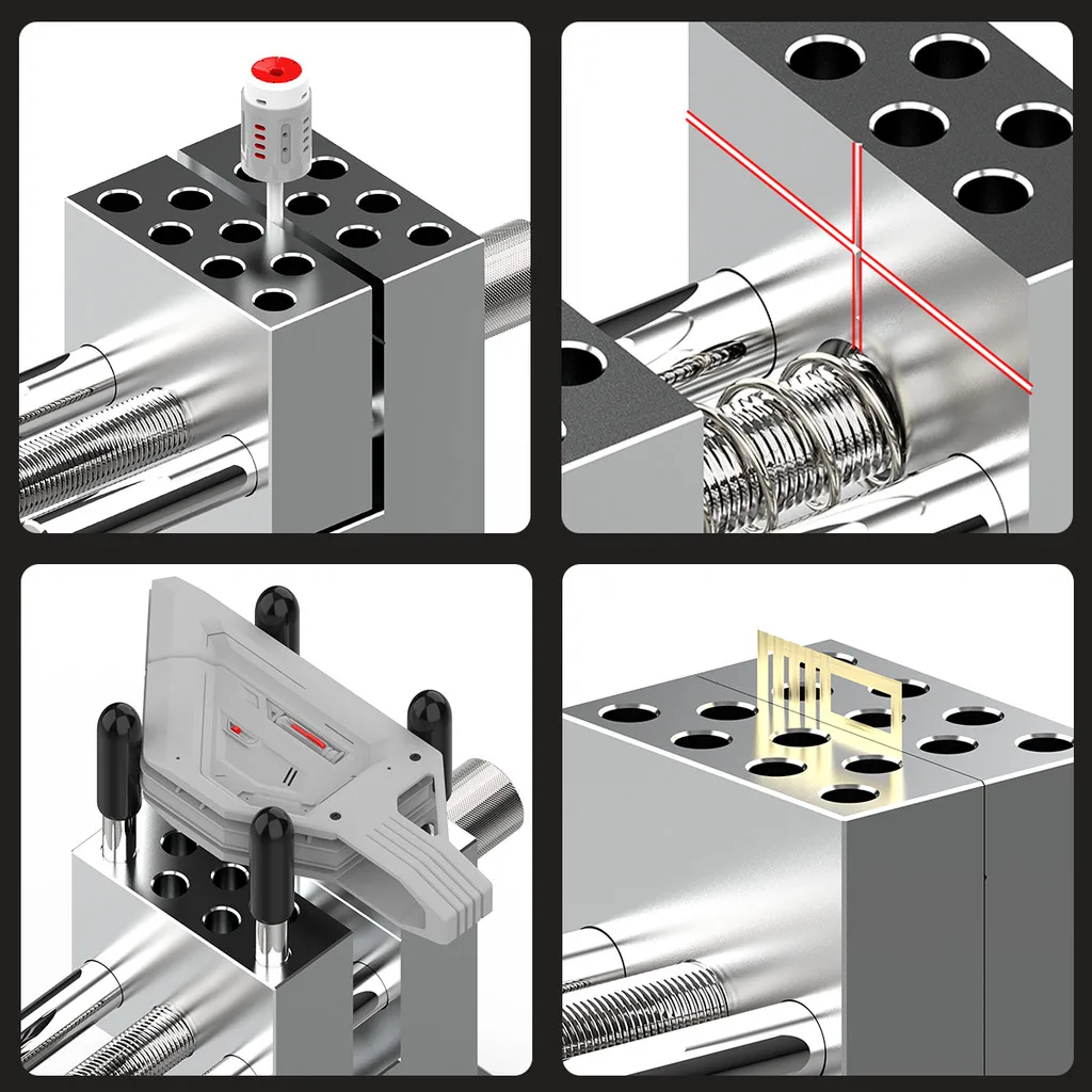 Nasedl 2in-1 Mini แบบพกพาตาราง - Model Kit Vise บทวิจารณ์และราคา