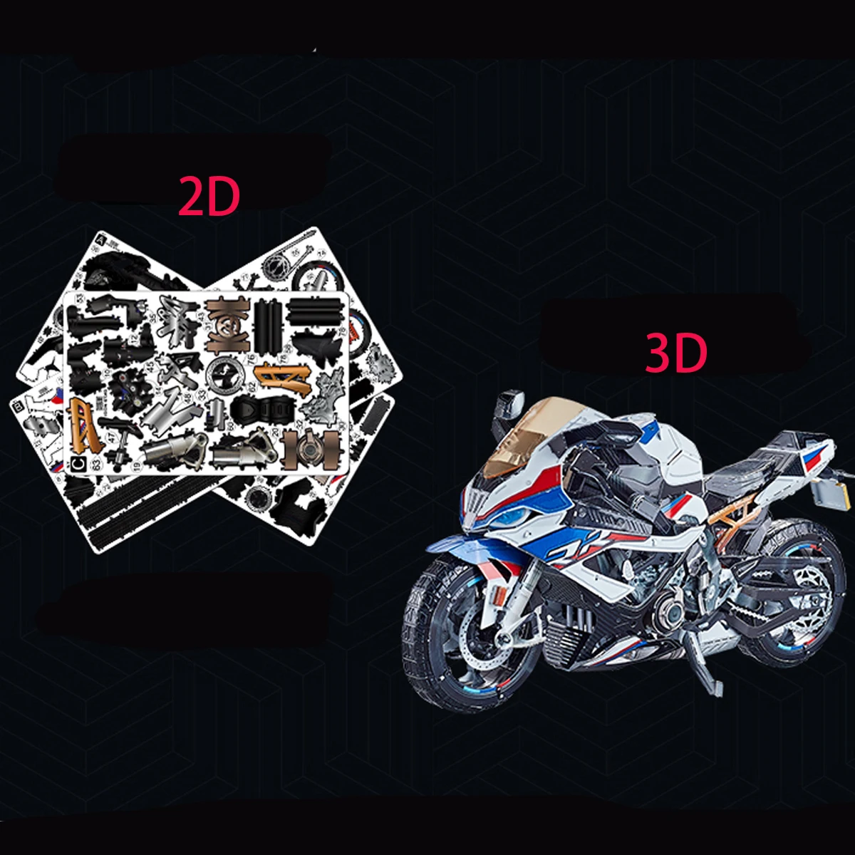 3D โลหะปริศนาชุด DIY เลเซอร์ตั - Model Kit Kyogre บทวิจารณ์และราคา