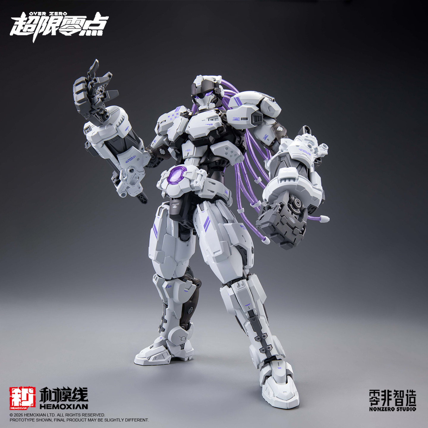 ชุดโมเดลพลาสติก HEMOXIAN Over  - Model Kit Motor Nuclear บทวิจารณ์และราคา