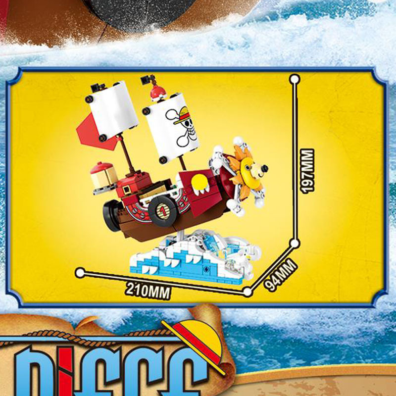 วันพีช วันลี่ ชุดตัวต่อเรือโจร - Model Kit One Piece Ship บทวิจารณ์และราคา