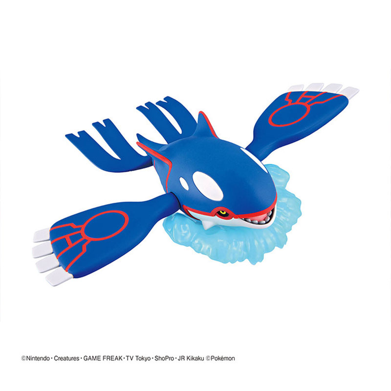 ชุดโมเดลโปเกมอน แบนได อีโวลูชั - Model Kit Kyogre บทวิจารณ์และราคา