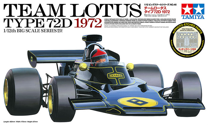 Tamiya 12046 แบบคงที่ประกอบ 1/ - Model Kit F1 บทวิจารณ์และราคา