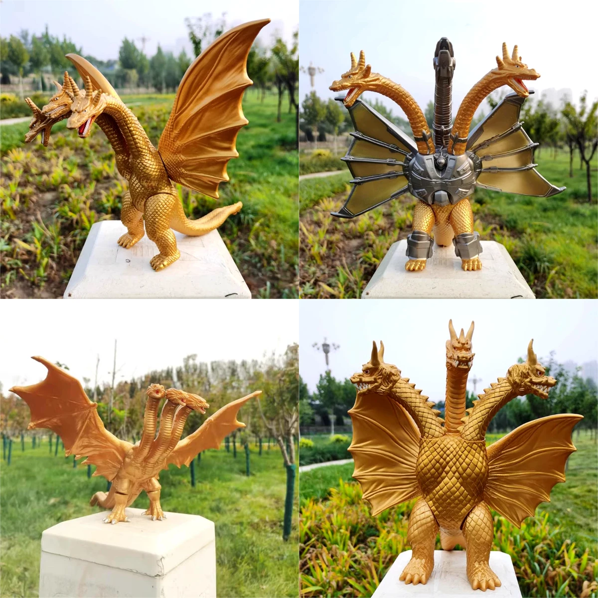 ขนาดใหญ่ขนาดสามหัว Dragon King - Model Kit Kyogre บทวิจารณ์และราคา